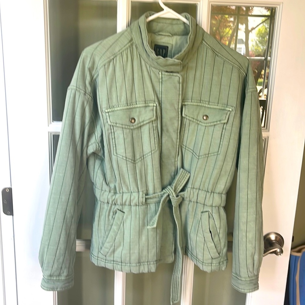 Brand new without tags GAP light green jacket